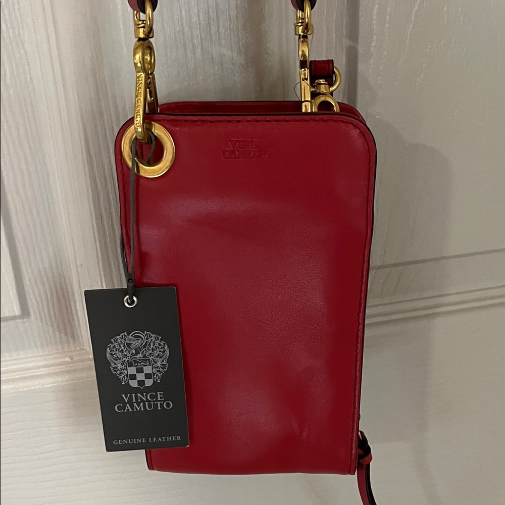 Vince Camuto Bold Red Crossbody Bag